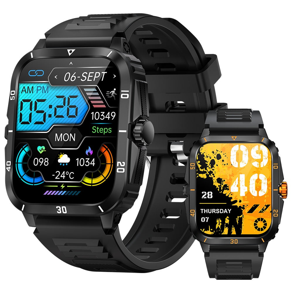 Montre connectée KT71 avec écran TFT et recharge magnétique