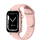 Montre connectée pour enfants avec carte SIM, rose ou noire