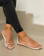 FLAT OFFICE SANDALS