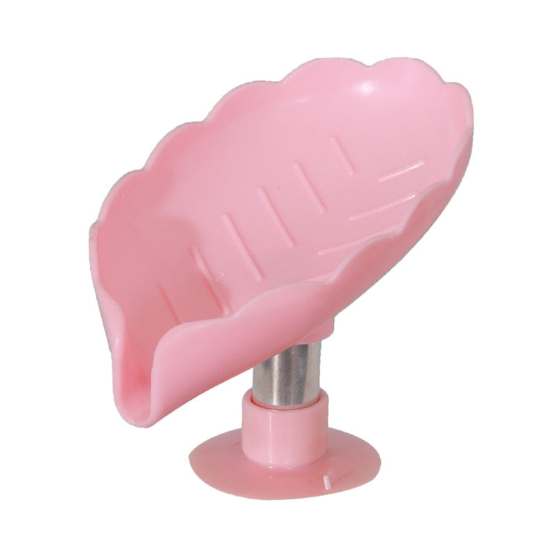 PORTE-SAVON EN FORME DE FEUILLE