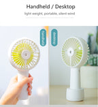 VENTILATEUR ÉLECTRIQUE PORTABLE À JET D'EAU