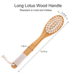 BROSSE DE BAIN À POILS POUR LE CORPS