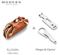 SMART LEATHER KEY RING