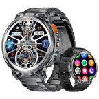 Montre connectée K66 avec lampe torche et appels Bluetooth