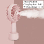 VENTILATEUR ÉLECTRIQUE PORTABLE À JET D'EAU