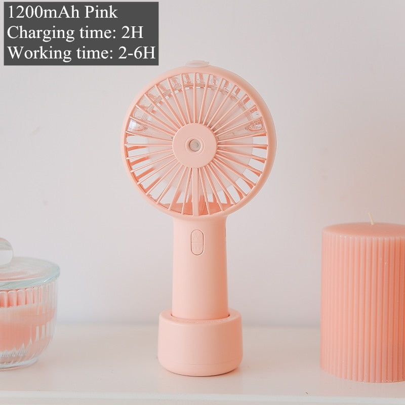 VENTILATEUR ÉLECTRIQUE PORTABLE À JET D'EAU