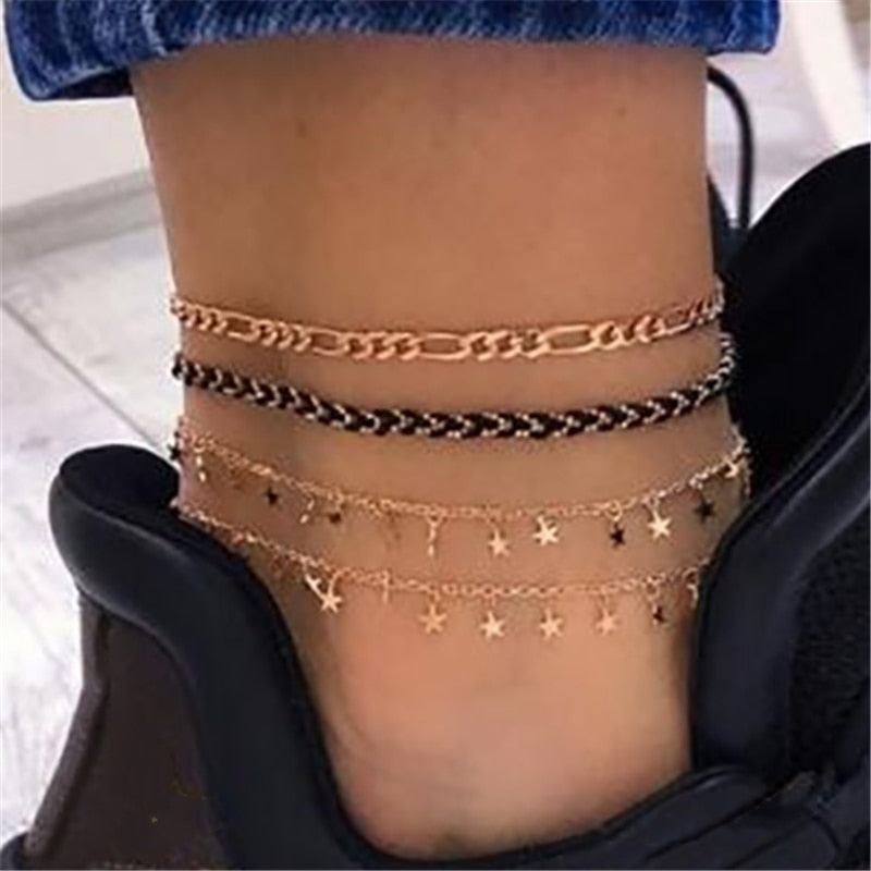 BRACELET DE CHEVILLE STYLE BOHÊME