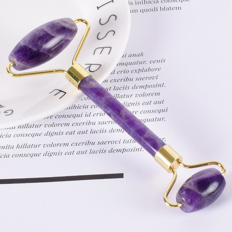 ROSE QUARTZ MASSAGE ROLLER