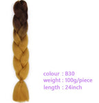 OMBRE SYNTHETIC BRAIDS