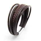 UNISEX GENUINE LEATHER FASHION BRACELET 