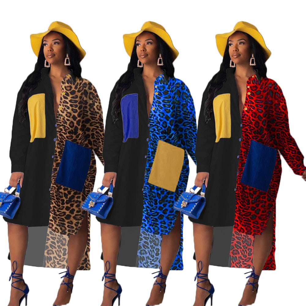 CHEMISE ROBE - MODE CHIC PATCHWORK