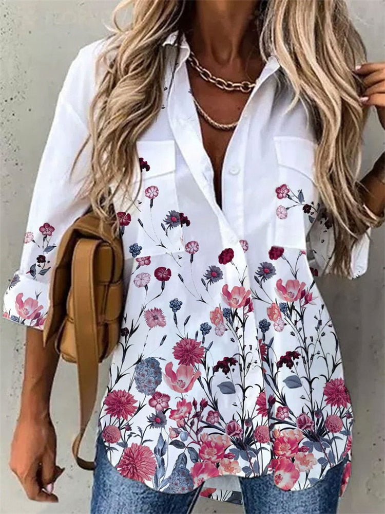 CHEMISE DÉCONTRACTÉE À MANCHES LONGUES