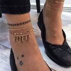 BRACELET DE CHEVILLE STYLE BOHÊME