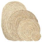 DESSOUS DE PLAT EN FOURRURE DE MAÏS NATURELLE