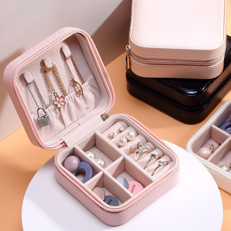 ORGANISATEUR DE BIJOUX EN CUIR PU - BOSSOUASHOP