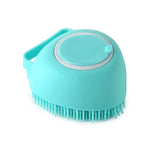 BROSSE  DE MASSAGE DE BAIN POUR ANIMAUX DE COMPAGNIE