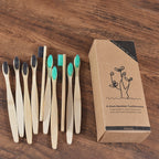BROSSE A DENTS ÉCOLOGIQUE EN BAMBOU (10 pièces )