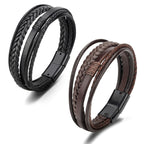 UNISEX GENUINE LEATHER FASHION BRACELET 