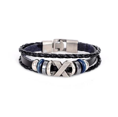 UNISEX GENUINE LEATHER FASHION BRACELET 