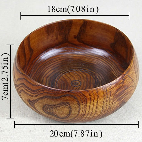 GRAND BOL TIGELA EN BOIS