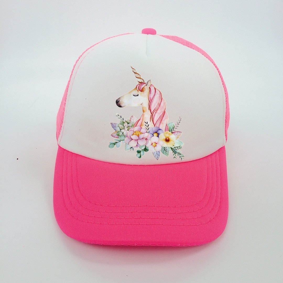 CASQUETTE DE BASEBALL LICORNE POUR ENFANTS
