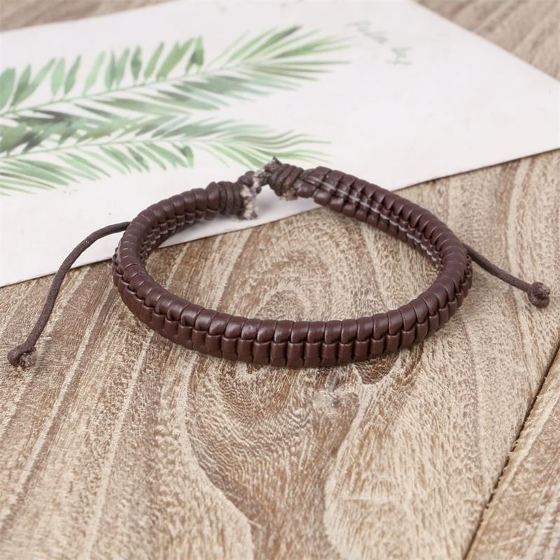 UNISEX GENUINE LEATHER FASHION BRACELET 