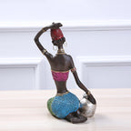 FIGURINE VINTAGE  DE STYLE ETHNIQUE