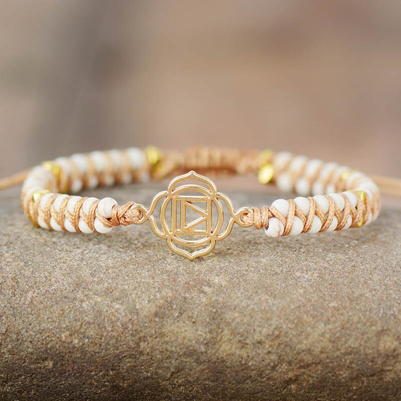 BRACELET A BRELOQUES EN PIERRE SEMI-PRECIEUSE - BOSSOUASHOP