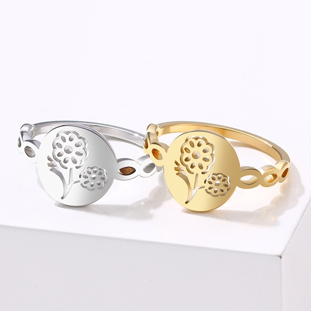 STAINLESS STEEL RING FOR WOMEN 