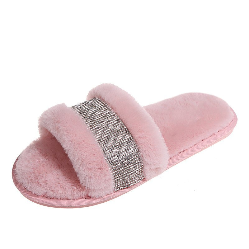 PANTOUFLES DE LUXE EN FOURRURE