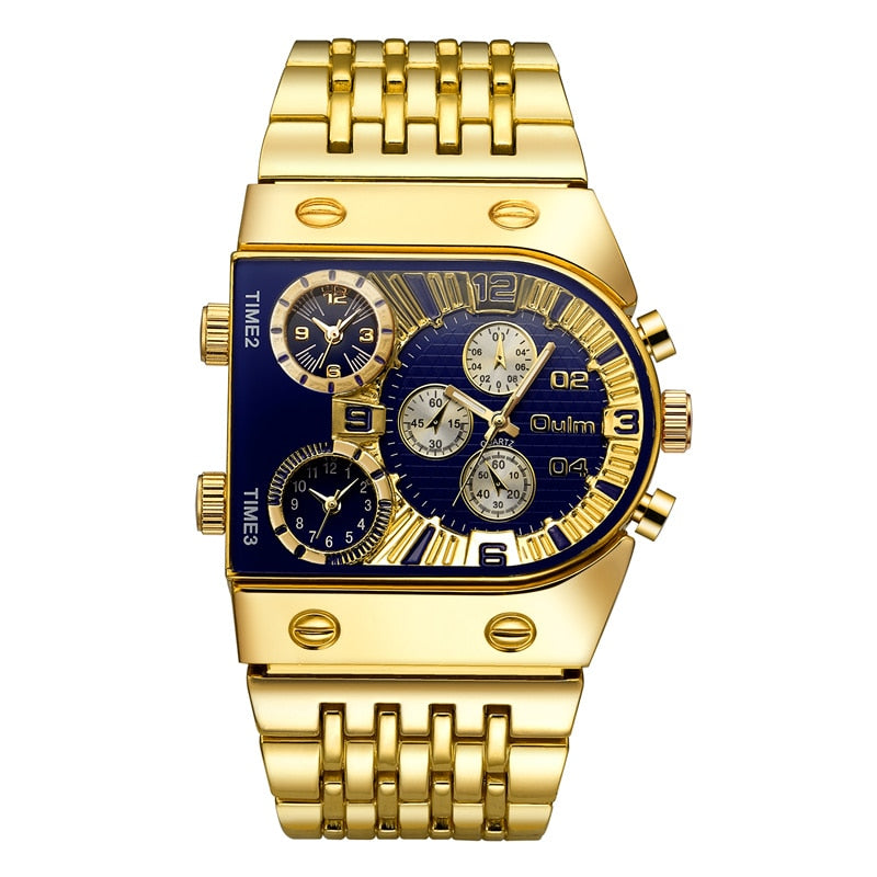 MONTRE-BRACELET À QUARTZ POUR HOMMES