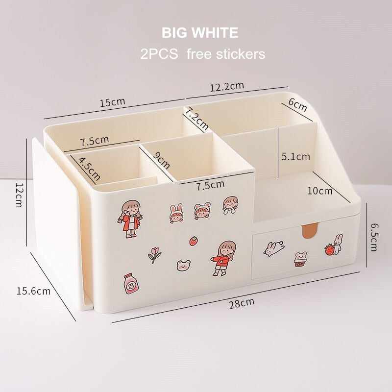 ABS MULTIFUNCTION DESK ORGANIZER 