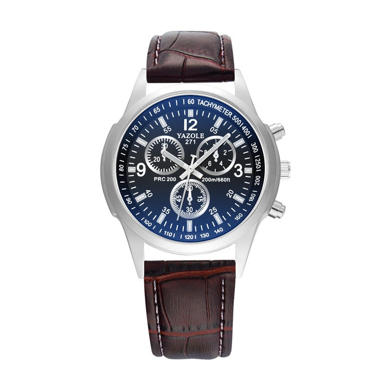 MONTRE AVEC RETRO-ECLAIRAGE POUR HOMMES - BOSSOUASHOP