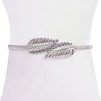 WOMEN'S VINTAGE GLITTER METAL BELTS