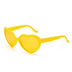 LUNETTES EN FORME DE COEUR A EFFETS DE DIFFRACTION POUR  FEMMES - BOSSOUASHOP