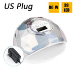 86W UV LED NAIL DRYER LAMP