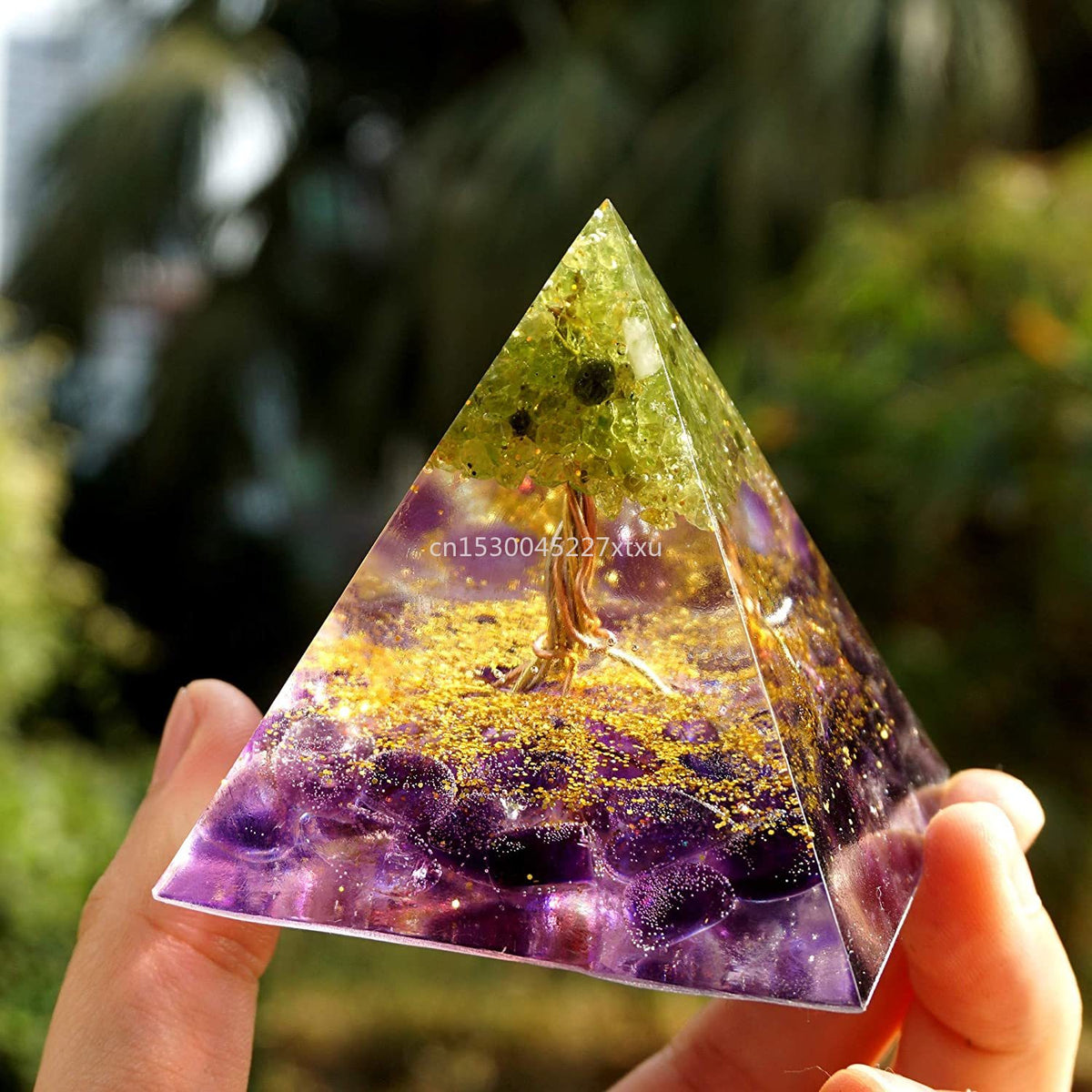 ORGONE PYRAMID, GUARDIAN OF PEACE OF MIND 