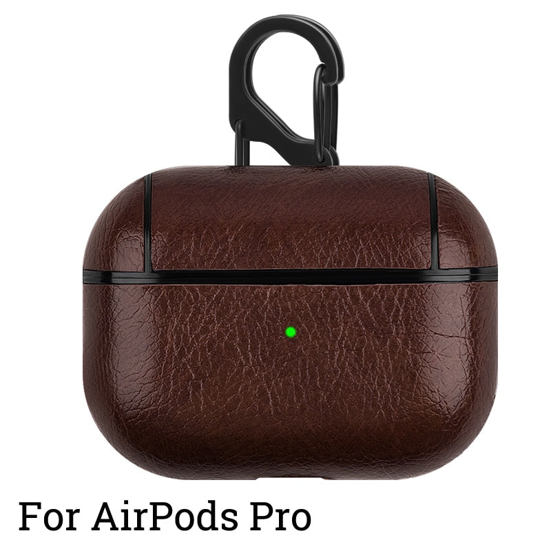 ETUI EN CUIR DE RANGEMENT POUR ÉCOUTEURS PORTABLES