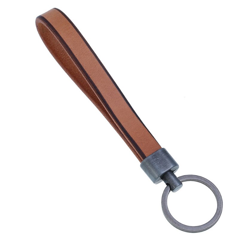 PORTE-CLÉS VINTAGE EN CUIR FAIT À LA MAIN