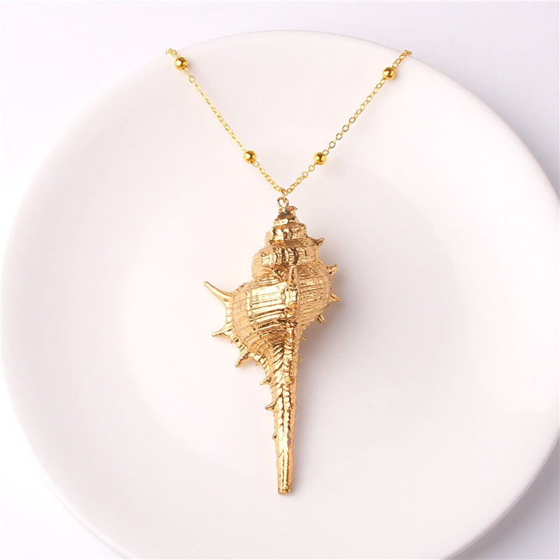 COLLIER BOHO EN COQUILLAGE