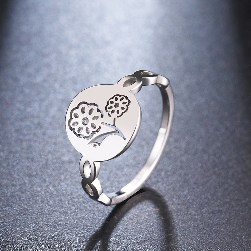 STAINLESS STEEL RING FOR WOMEN 