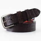 CEINTURE VINTAGE EN CUIR VÉRITABLE POUR FEMMES