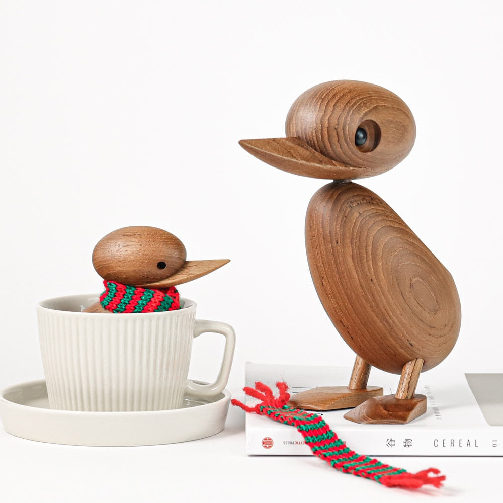FIGURINES DE CANARD EN BOIS CÉLÈBRES
