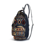 SACS A DOS VINTAGE EN TOILE - BOSSOUASHOP