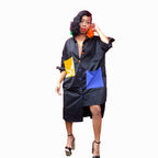 CHEMISE ROBE - MODE CHIC PATCHWORK