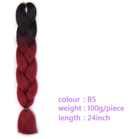OMBRE SYNTHETIC BRAIDS