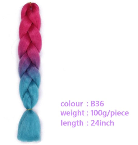 OMBRE SYNTHETIC BRAIDS