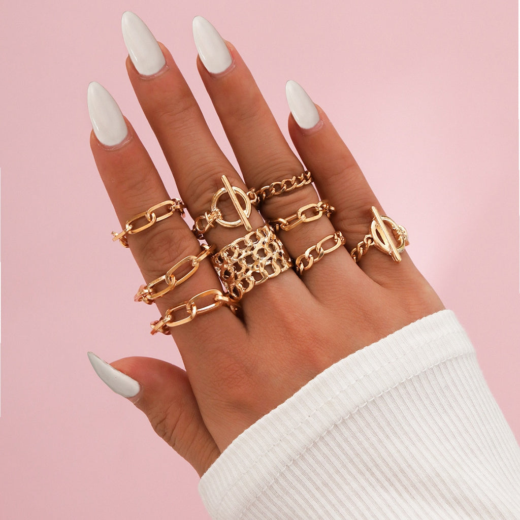 ENSEMBLE DE BAGUES BOHO