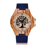 MONTRE -BRACELET EN BOIS IMITATION CERF-UNISEXE - BOSSOUASHOP