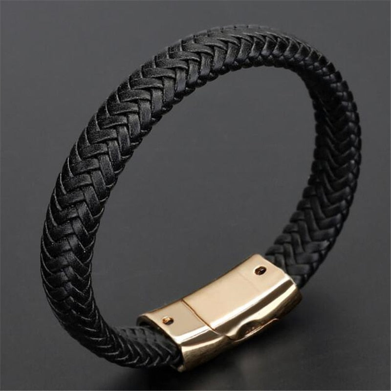 UNISEX GENUINE LEATHER FASHION BRACELET 
